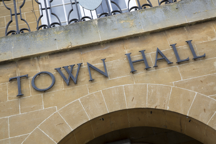 A town hall