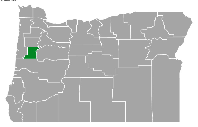 Map of areas serviced
