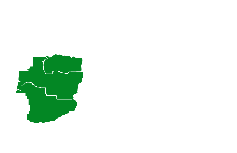 Map of areas serviced