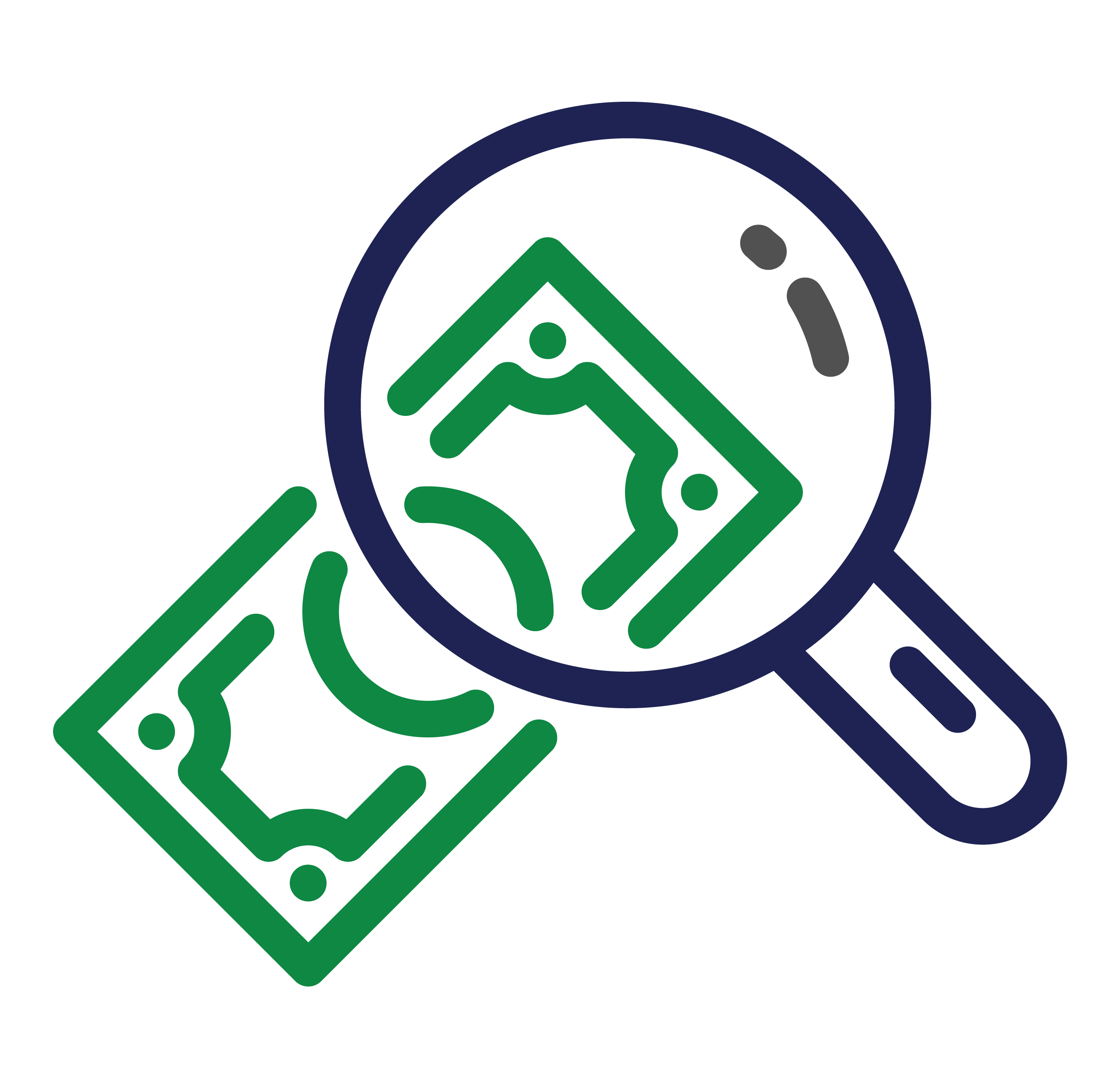 Transparent pricing icon